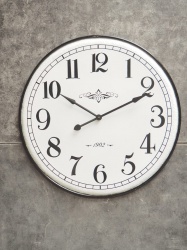 часы WHITE METAL CLOCK 1902 63871350