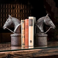 скульптура HORSE HEAD SET OF 2 BOOKEND 67221857